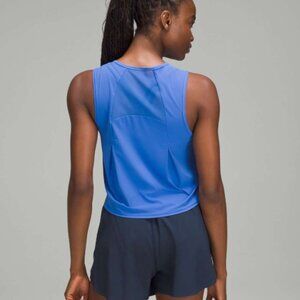 Lululemon Sculpt Cropped Tank Top Pleated